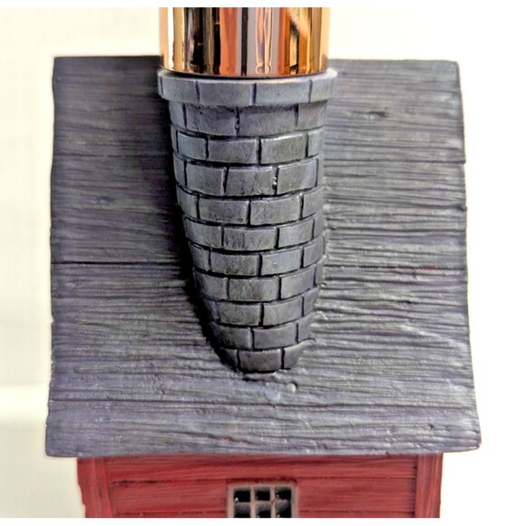 Country Outhouse Soap Dispenser Sunflowers Moon Star Ceramic Bath Gift NEW - Picture 6 of 7